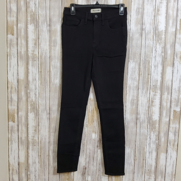 Madewell Black Roadtripper Jeans Size 27 - Picture 3 of 10